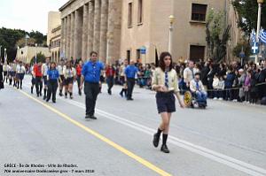 209- Rhodes- Defile Dodecanese grec